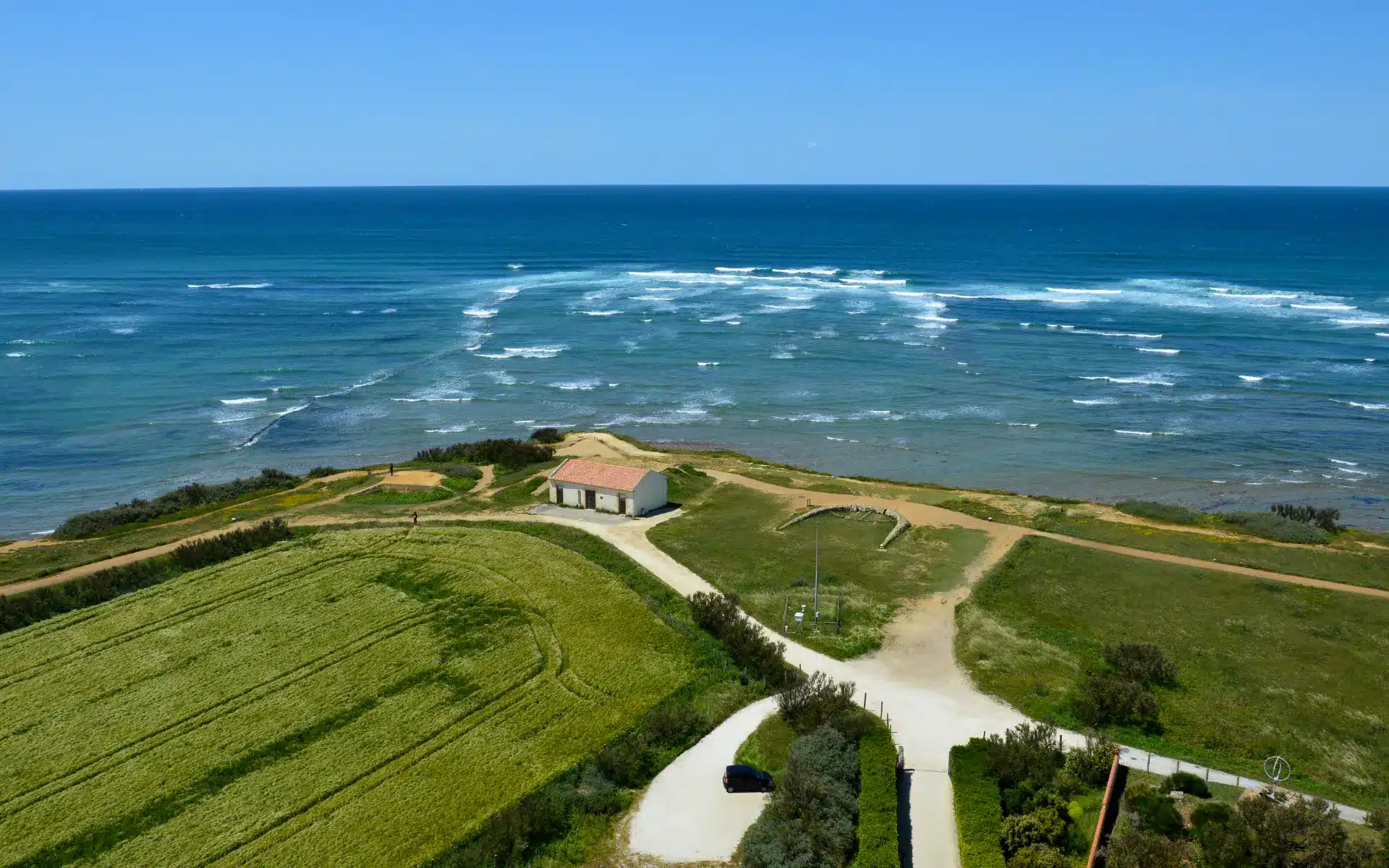 camping ile d Oleron nature bord de mer